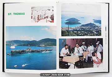 USS NIMITZ CVN 68 MEDITERRANEAN CRUISE BOOK 1985  