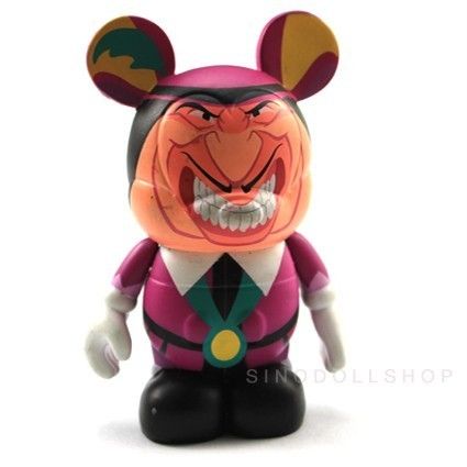 FREE SHIP 3 Disney Villains vinylmation Governor Ratcliffe Figure 