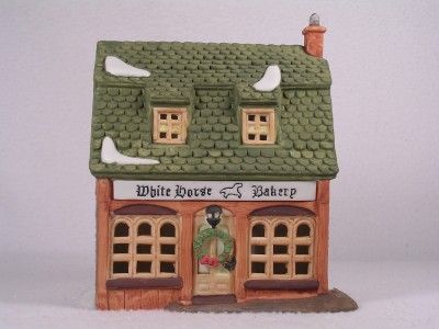 Dept 56 Dickens White Horse Bakery Retired 1993  