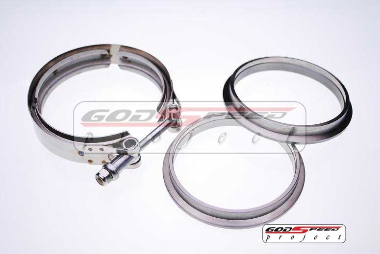 BAND CLAMP ADAPTER FOR TURBO EXHAUST DOWNPIPE  