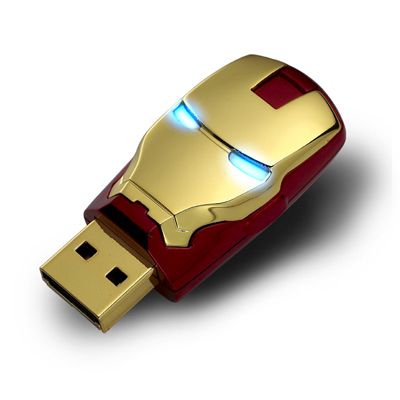 AVENGERS USB Flash Drive Ironman Mask 8GB NEW  