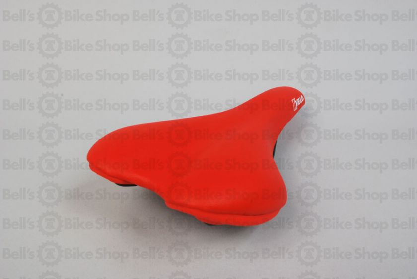 Origin8 Track Saddle RED Fixed Gear Road Bike Seat 072774497171  