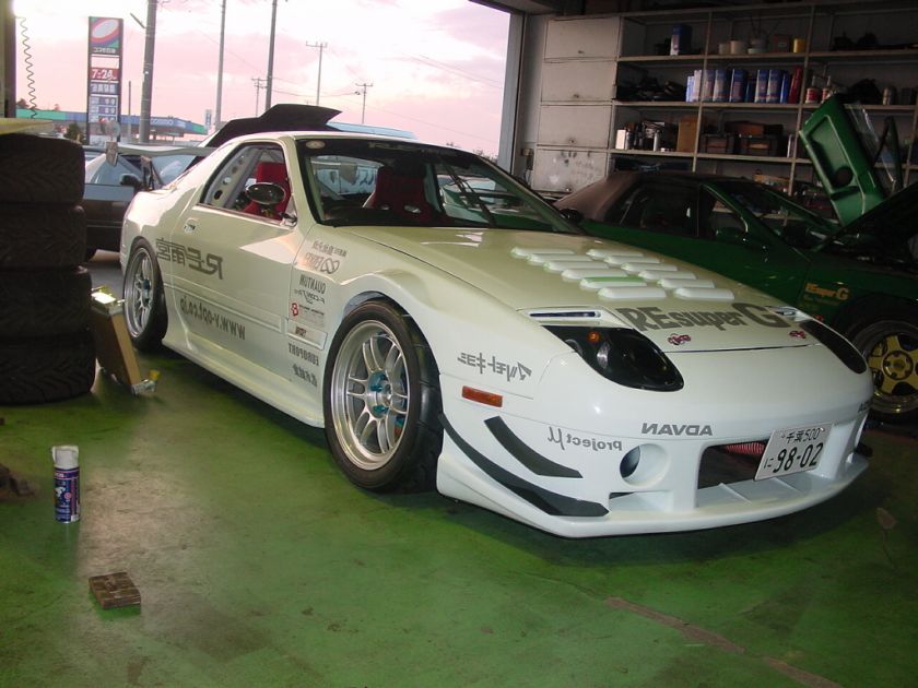 86 91 Mazda Rx7 (FC3S) Spec FC2000 Front Aero Bumper (Hybrid FRP)