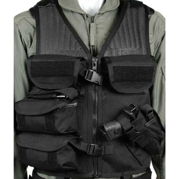 BLACKHAWK OMEGA ELITE VEST MEDIC UTILITY BLACK 30EV08BK  