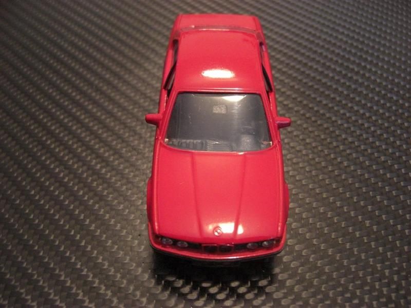 Model BMW 535i (M5) e34 Red 143 MIB   Schabak  