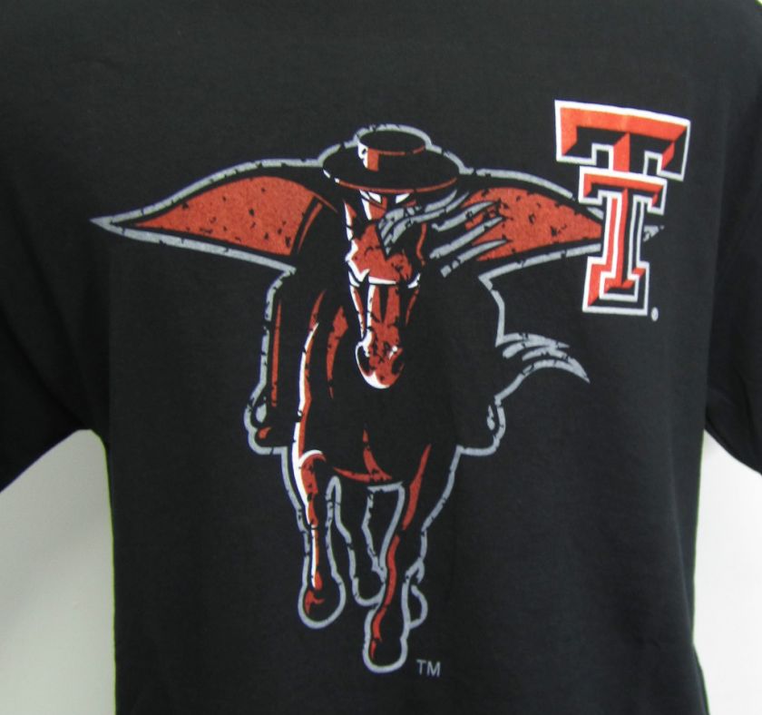 NEW MENS L TTU TEXAS TECH RED RAIDERS FOOTBALL T SHIRT ^640  