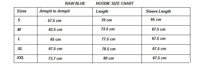 New Raw Blue Mens Royal Reigns Hoody EFT 2250 Red  