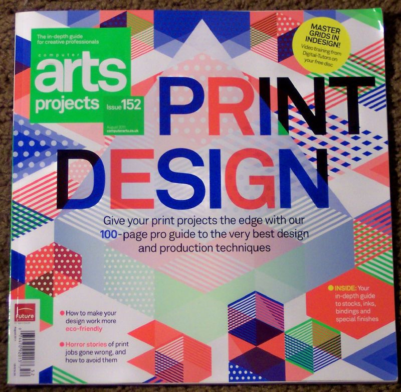 august 2011 issue 152 of computer arts projects uk imported