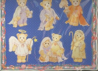 Vintage Cherished Teddies Nativity Ornaments Priscilla  