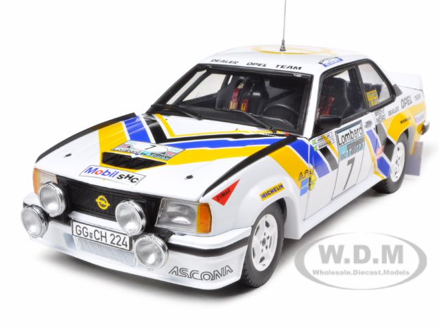 OPEL ASCONA 400 #7 RAC LOMBARD RALLY 1980 1/18  