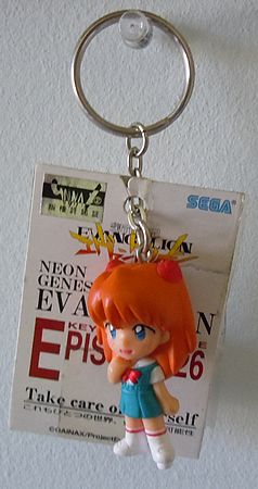  This is Sega Asuka Langley Key Chain from Neon 