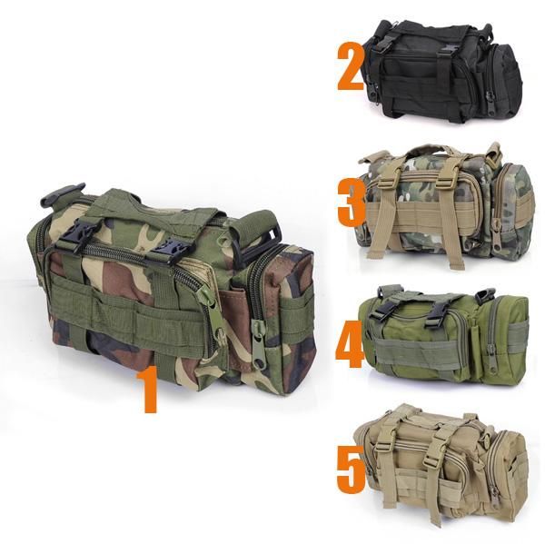 Camo Belt Waist Travel Sports Bags Purse Case Men Woman  