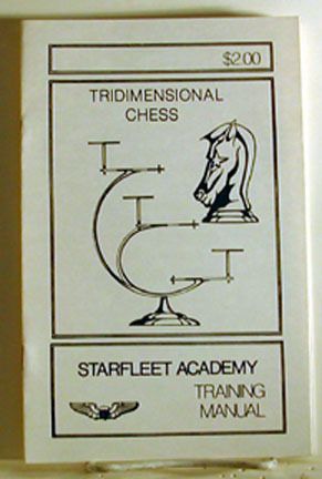 Star Trek Tridimensional (3 D) Chess Rules Booklet  