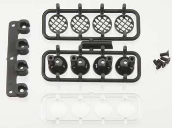   Light Canister Set Slash Black RC CAR/TRUCK PART 0672415809822  