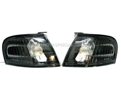 95 99~Nissan~B14~Sentra~Head~Light~Black~SE R~SER~96~97  