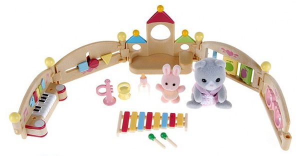 New Sylvanian Families house Baby Carole N Playpen set  