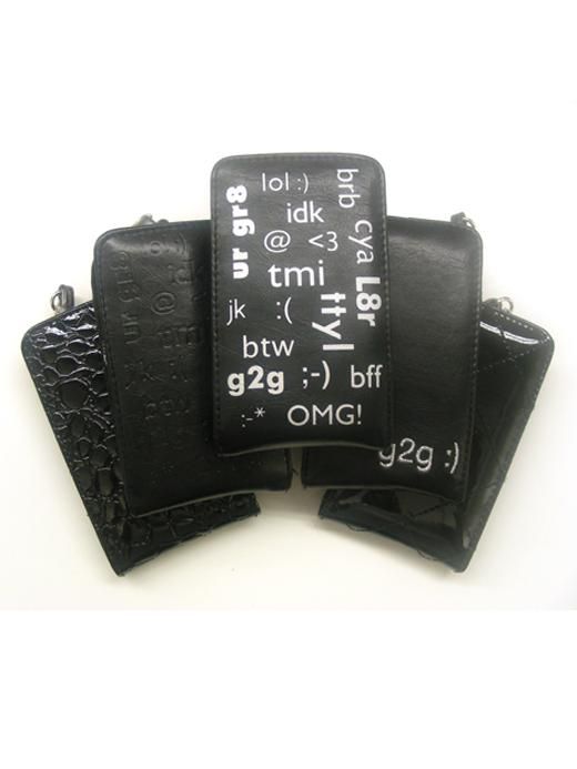 CROSS BODY PURSE CASE ID HOLDER BLACKBERRY IPHONE PHONE  