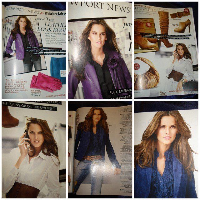   NEWS fashion catalog Izabel GOULART Elsa HOSK Bianca BALTI 2010