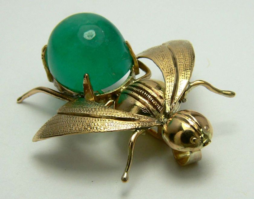 INCREDIBLE CUSTOM MADE BEE BROOCH  