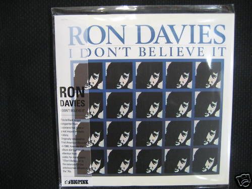 RON DAVIES I DONT BELIEVE IT MINI LP CD NEW  