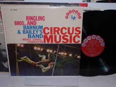 Ringling Bros & Barnum & Baileys Band Circus Music LP  