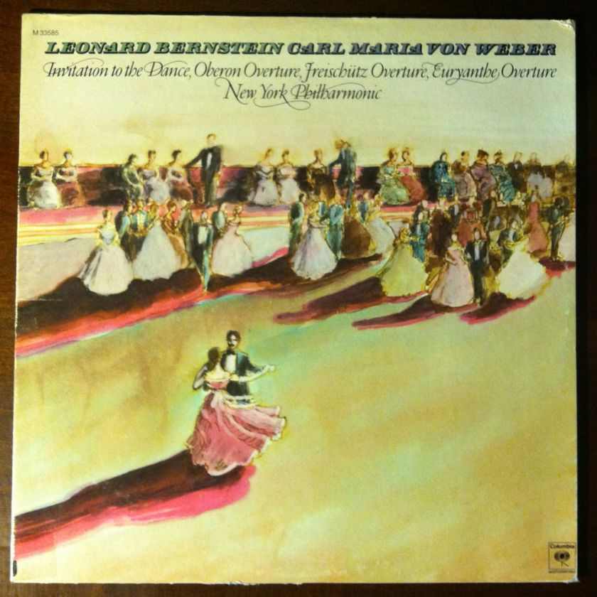 Leonard Bernstein   Conducts Carl Maria von Weber   VG+  