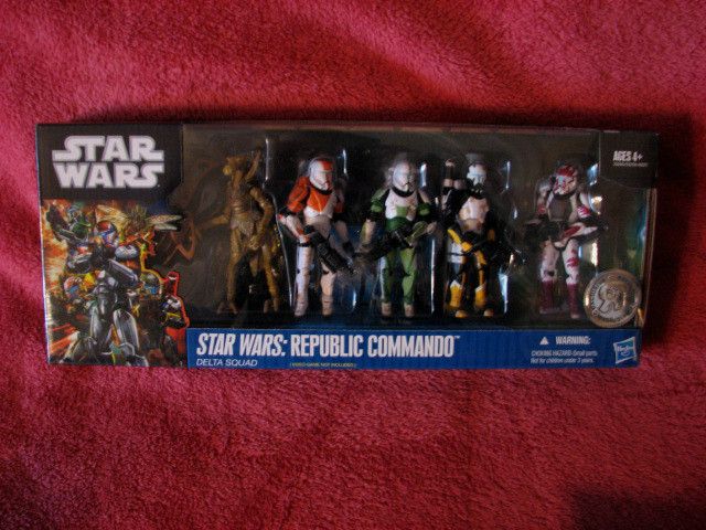   PACK STAR WARS REPUBLIC COMMANDO DELTA SQUAD 653569656777  