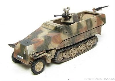   17 Anti Aircraft Half Track Trident 90189 For 1/87 Minitanks HO  