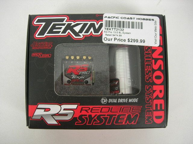 Tekin RS Pro 13.5 Sensored Brushless System TEKTT2132  