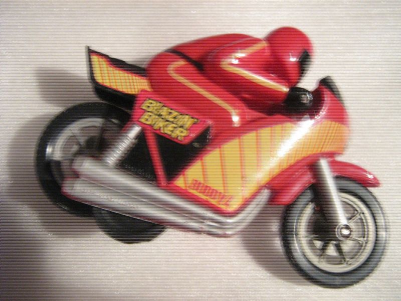 Collectible BUDDY.L BLAZING BIKER,1981  