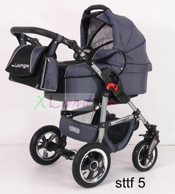 3in1 NEW MODEL pram TAKO pushchairs JUMPER X+carseat,Pneumatic wheels 