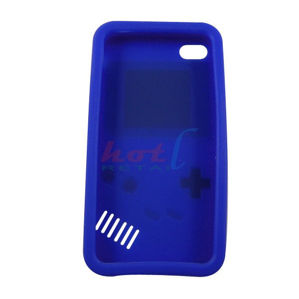   Silicone Case Cover Protector Game Boy For Apple iPhone 4 4G  