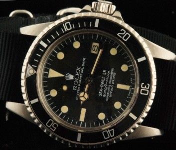 Super Rare Rolex Sea Dweller Rail Dial Ref. 1665  