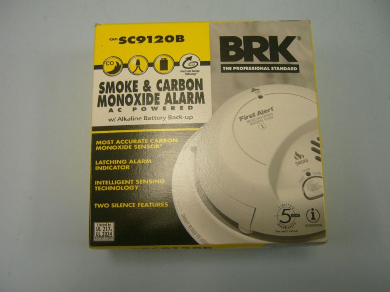 BRK Smoke and Monoxide Alarm #SC9120B 500979  