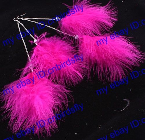   wholesale long feather earring lots Dangle Pheasant jewelry bulks