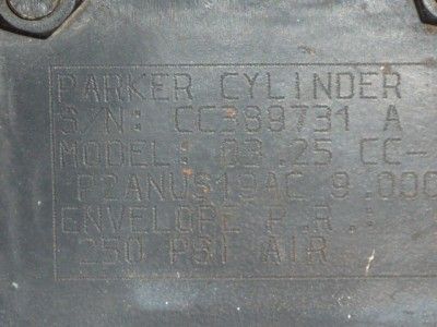 Parker Cylinder 03.25 CCP2ANUS19AC 9.000 #32329  