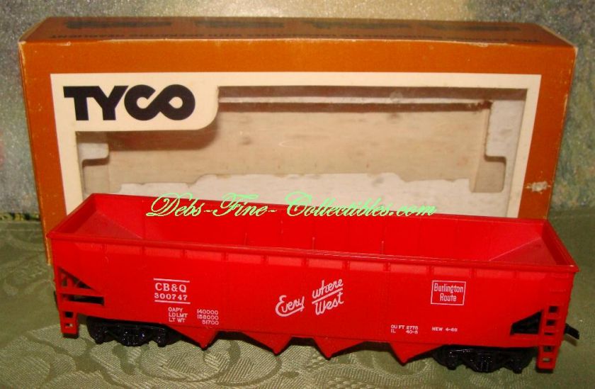 HO   Tyco   Burlington Hopper   1973/76  