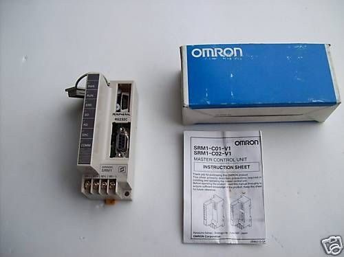 OMRON SRM1 C02 V1 MASTER CONTROL UNIT SRM1C02V1 NIB  