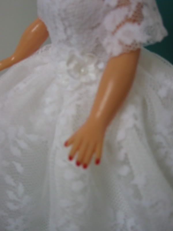 IDEAL Little Miss Revlon in OOAK Bridal Ensemble  