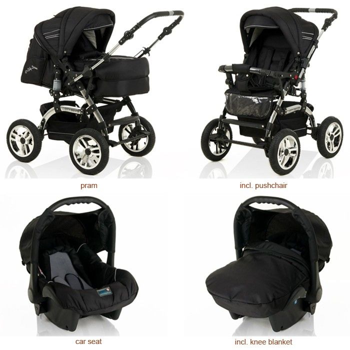 features of the City Driver and it´s matching infant car seat