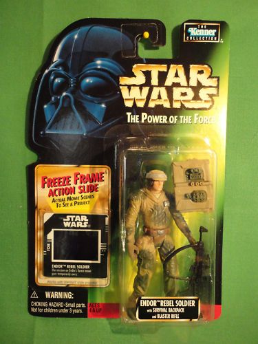 Star Wars Kenner action figure carded Endor Soldier  