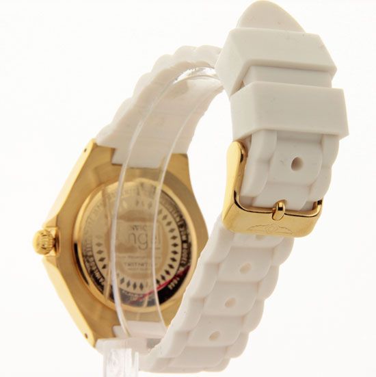 WOMENS INVICTA DAY DATE SECONDS RUBBER FASHION NEW WATCH1644 