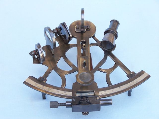 Black Sextant W/slow Motion 9 Nautical Sextant Gift  