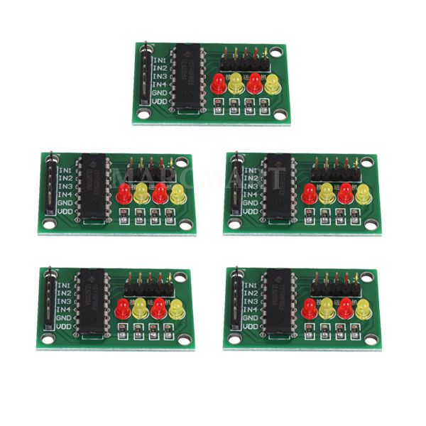 5x ULN2003A Driver Board f Stepper Motor PIC 51 AVR MCU (OT828)