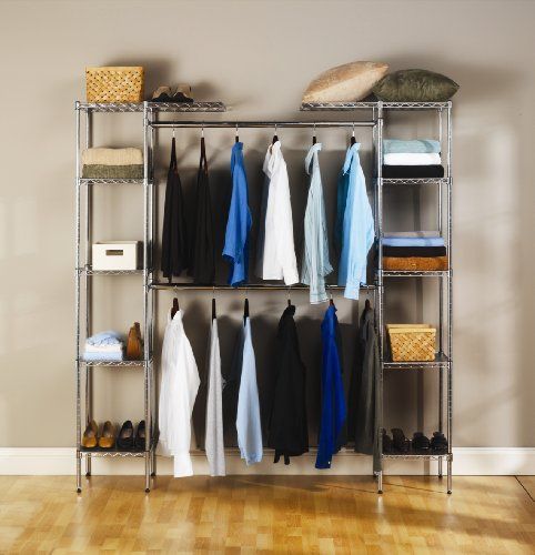 Seville Classics Expandable Closet Organizer 017641058130  