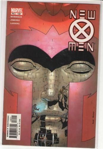 New X men #132 Grant Morrison Magneto Wolverine 9.4  