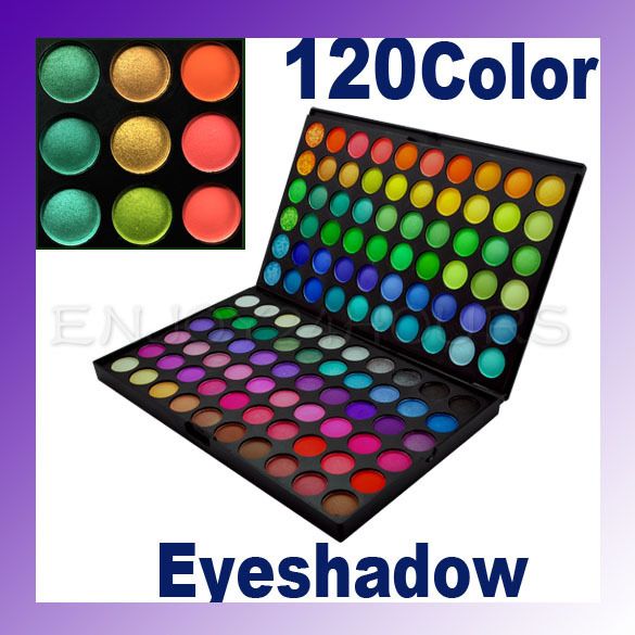 120 Full Color Makeup Eyeshadow Palette Eye Shadow 2A  