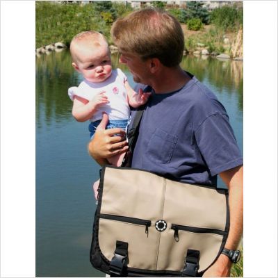 DadGear Cross & Skull Messenger Diaper Bag MB GA CS 879294001396 