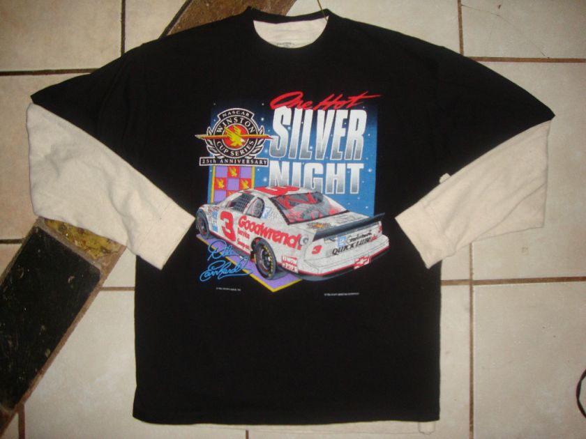   VINTAGE DALE EARNHARDT SR # 3 T  SHIRT AND LONG SLEEVE SHIRT LARGE L