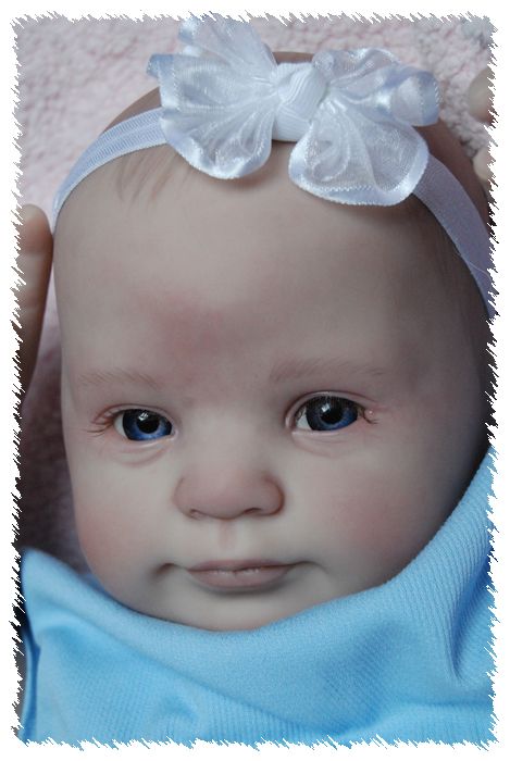   MADE HOLLY ooak doll lifelike fake art ARTIST Baby DONNA RUBERT  